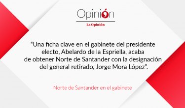 Norte de Santander en el gabinete
