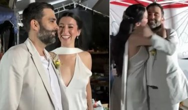 ¡El amor todo lo puede! Recién casados dejaron su celebración para ayudar a damnificados por el terremoto