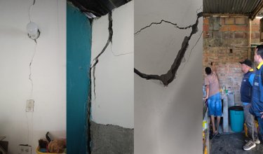 Terremoto en Colombia afectó viviendas en 12 barrios de Cúcuta 