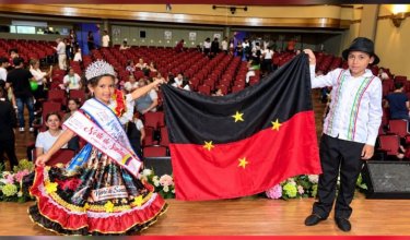 Bianca, la pequeña cucuteña que conquistó la corona nacional del folclor.