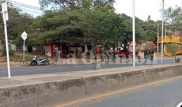 Mujer asesinada en El Salado. / Foto: cortesía