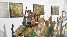 Se presentarán 70 obras, entre maquetas y fotografías de figuras en plastilina. /Fotos: Cortesía / La Opinión 