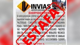 ESTAFAS EN INVIAS 