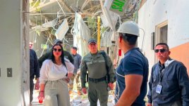 Ministra encargada de defensa