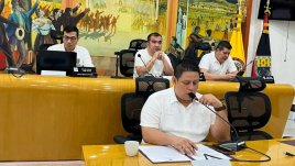 Se  puso en marcha el tercer periodo ordinario de sesiones en el Concejo de Cúcuta./Foto cortesía