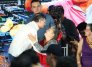 En el Encuentro de Economías para la Vida, el presidente Petro estrechó abrazos con abuelas que arribaron al SENA/Foto Carlos Ramírez