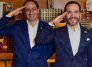Abelardo de la Espriella y su fórmula vicepresidencial José Manuel Restrepo./Foto: Cortesía