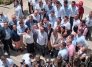 Una postal para el recuerdo, la que se tomaron el presidente electo con las autoridades ainfitrionas de Norte de Santander./Foto: Orlando Carvajal/La Opinión