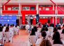 En el colegio de Comfanorte, en el municipio de Los Patios, se llevó a cabo el lanzamiento del Festival de Cine./Foto: Cortesía