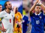 Harry Kane y Kylian Mbappé