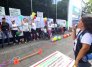 Las madres de niños y niñas con discapacidades le exigen a Coosalud que les reanude los servicios de salud a sus hijos./Foto Carlos Ramírez/La Opinión