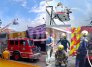 Incendio en el centro de Cúcuta. / Leonardo Favio Oliveros-La Opinión