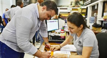 Este fue el momento en el que Jesús Sepúlveda Bermont se inscribió  ante la Registraduría para ser candidato al Concejo de Cúcuta por Colombia Renaciente, en 2019. / Foto Cortesía