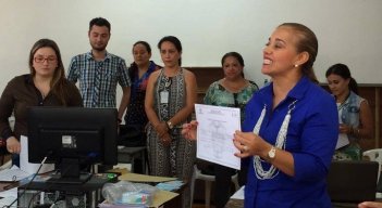 Miriam del Socorro Prado fue alcaldesa en el periodo 2016-2019, pero no logró terminarlo, pues fue destituida./ Foto Archivo La Opinión
