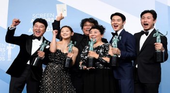 'Parásito', la primera película extranjera que gana el premio al mejor reparto del año otorgado por el Sindicato de Actores (SAG), en 2020. Foto Archivo La Opinión