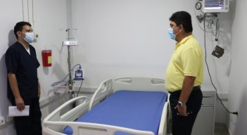 Las cifras de ocupación de las camas UCI alcanza el 70 por ciento en el hospital regional Emiro Quintero Cañizares de Ocaña.