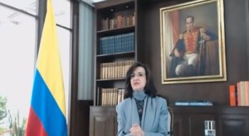 La canciller Claudia Blum. (Foto: Colprensa)