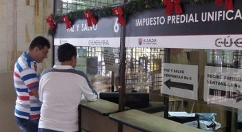 La alcaldía informó que a partir de hoy se empieza a expedir el paz y salvo del impuesto predial./ Foto:Archivo/La Opinión