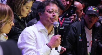 Gustavo Petro había sido señalado de financiase con dinero del régimen de Nicolás Maduro en Venezuela. / Foto: Colprensa