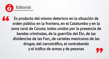 Editorial 'Percepción de inseguridad'