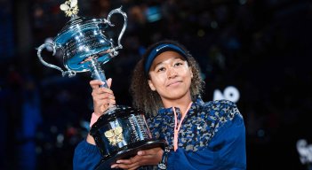 Naomi Osaka, campeona del Abierto de Australia 2021. 