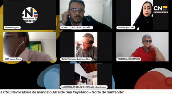 En San Cayetano se efectuó la audiencia de revocatoria