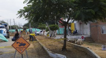 En febrero de este año se reiniciaron las obras para terminar de construir  lo que había quedado pendiente. / Foto: La Opinión