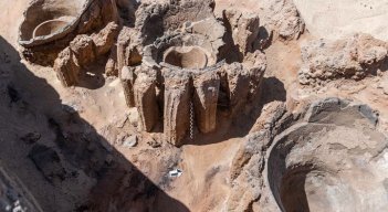 La cerveza, bebida popular en el antiguo Egipto, era elaborada en el sitio funerario. /Foto:AFP
