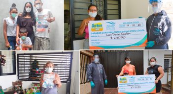 Estos son los cuatro ganadores de la 'Guaca Millonaria' durante 2020. / Foto: Cortesía