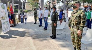 Las autoridades de la región presentaron la estrategia  ‘Ángel de la Guarda’. / Foto: suministrada Policía Denor.