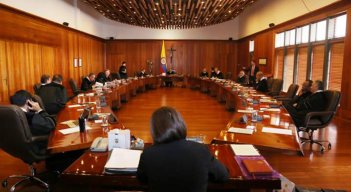 Presidente de la Corte de Suprema de Justicia tomó la vocería de la rama judicial en el caso del expresidente Uribe.