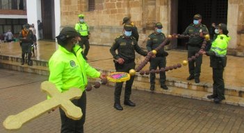 69 unidades de la Policía estarán asignadas a Pamplona. / Roberto Ospino/ La Opinión