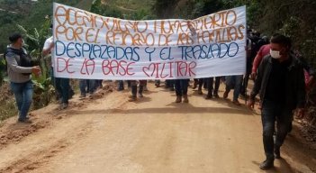 Protesta en Hacarí