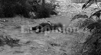La tarde del lunes hallaron a este hombre asesinado en la trocha La Carbonera, que comunica a Boconó con Venezuela.