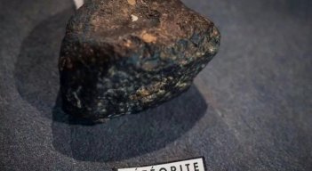 El meteorito fue hallado en Sahara. / Foto: AFP