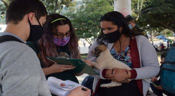 Van a hacer jornadas de vacunación contra la rabia. Al igual que esterilizaciones de machos y hembras para completar en los próximos meses un total de 75 animales./ Cortesía