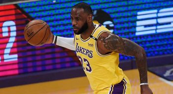 LeBron James, basquetbolista de los Lakers de los Ángeles