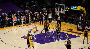 LA Lakers se metieron a los play-offs de la NBA. 