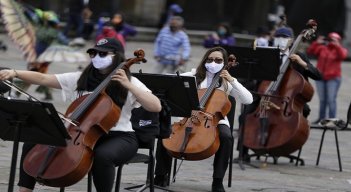 Orquesta Filarmónica de Bogotá, Beethoven por la No Violencia. (Colprensa - Álvaro Tavera)