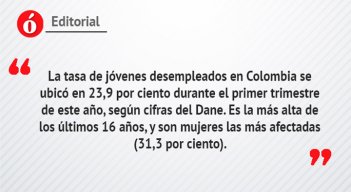 Editorial: Oportunidades para los jóvenes 