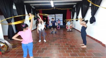 Durante 4 años, se han impartido conocimientos para expandir el amor por el circo en Cúcuta. / Foto Cortesía