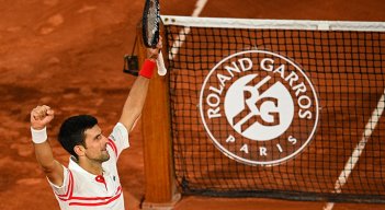 Novak Djokovic derrotó a Rafael Nadal en la semifinales de Roland Garros. 