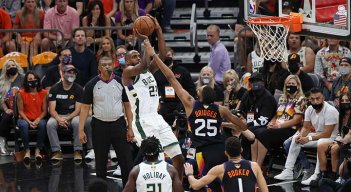 Los Milwaukee Bucks perdieron su segundo partido ante los Phoenix Suns.