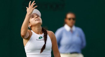María Camila Osorio tenista cucuteña mejor ranqueada de Colombia. 