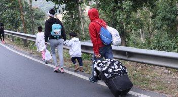 Cerca de  la mitad (44%) de las entrevistadas manifestó que, algunas  veces, ha tenido que acostarse a dormir sin comer.