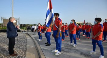 Cuba va a Tokio con la meta de incluirse en el Top-20 del medallero./Foto: Twitter