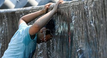 Ola de calor en el mundo.