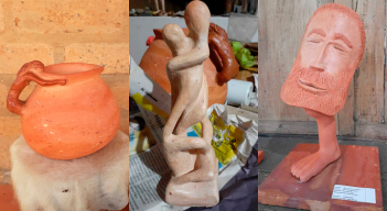 Las obras fueron construidas en un plazo de año y medio, la pandemia fue un incentivo para el artista.