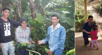 Rodrigo Arias produce café en su finca ‘La Selva’. / Foto: URT