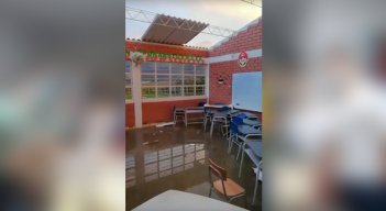 Así quedo la escuela en Ábrego. / Foto: Cortesía